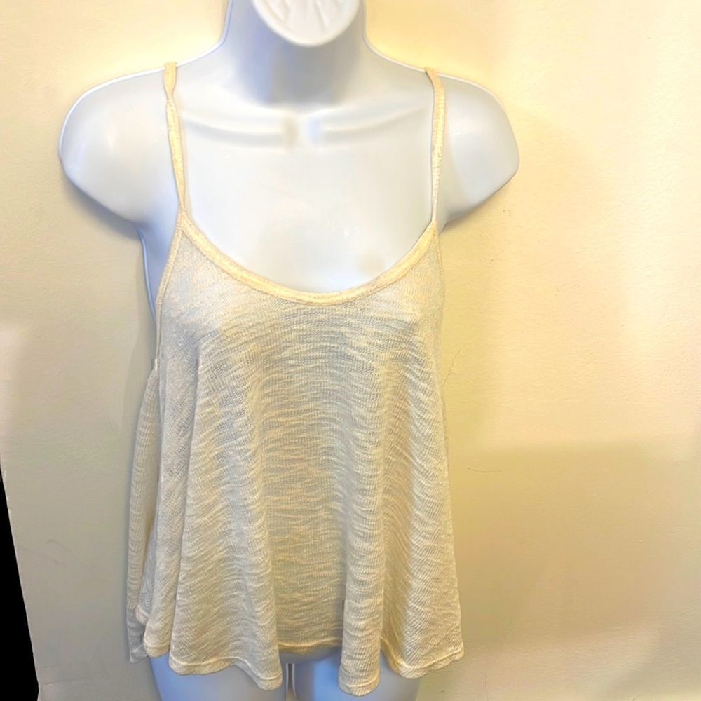 Urban Outfitters Cream Sweater Top Size Small